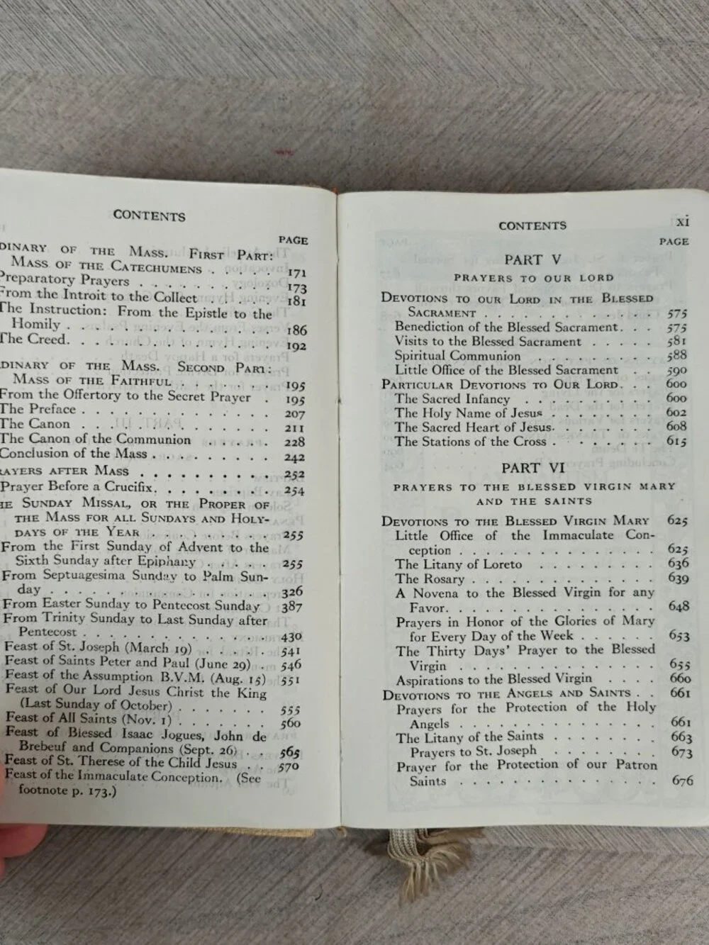 Hail Holy Queen Catholic Roman Missal For Girls And Women 1928 Rosary Prayers